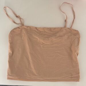 Smoothez beige tank top